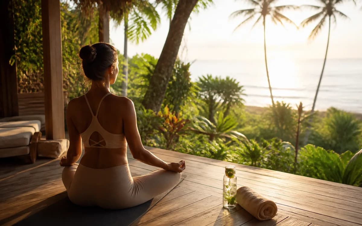 Editorial representation of Dreamcatcher Wellness Escape in Santa Teresa, Costa Rica.