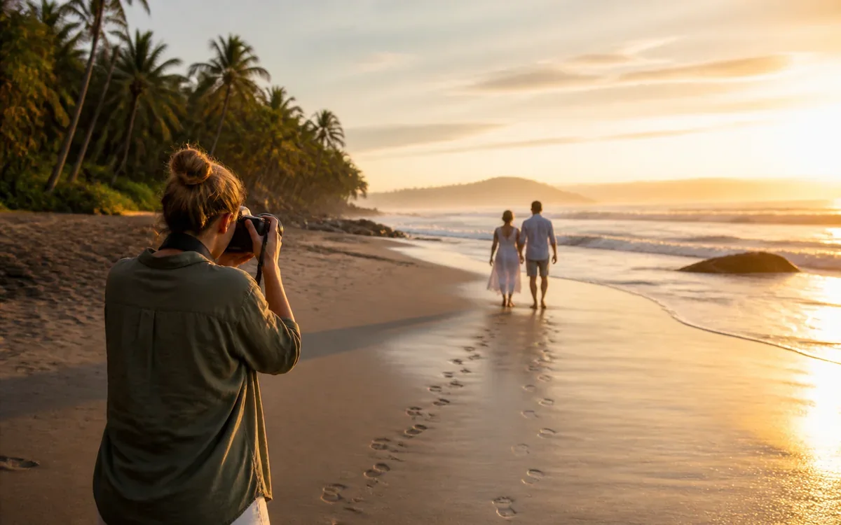 Editorial representation of Private Photographer Session in Santa Teresa, Costa Rica.