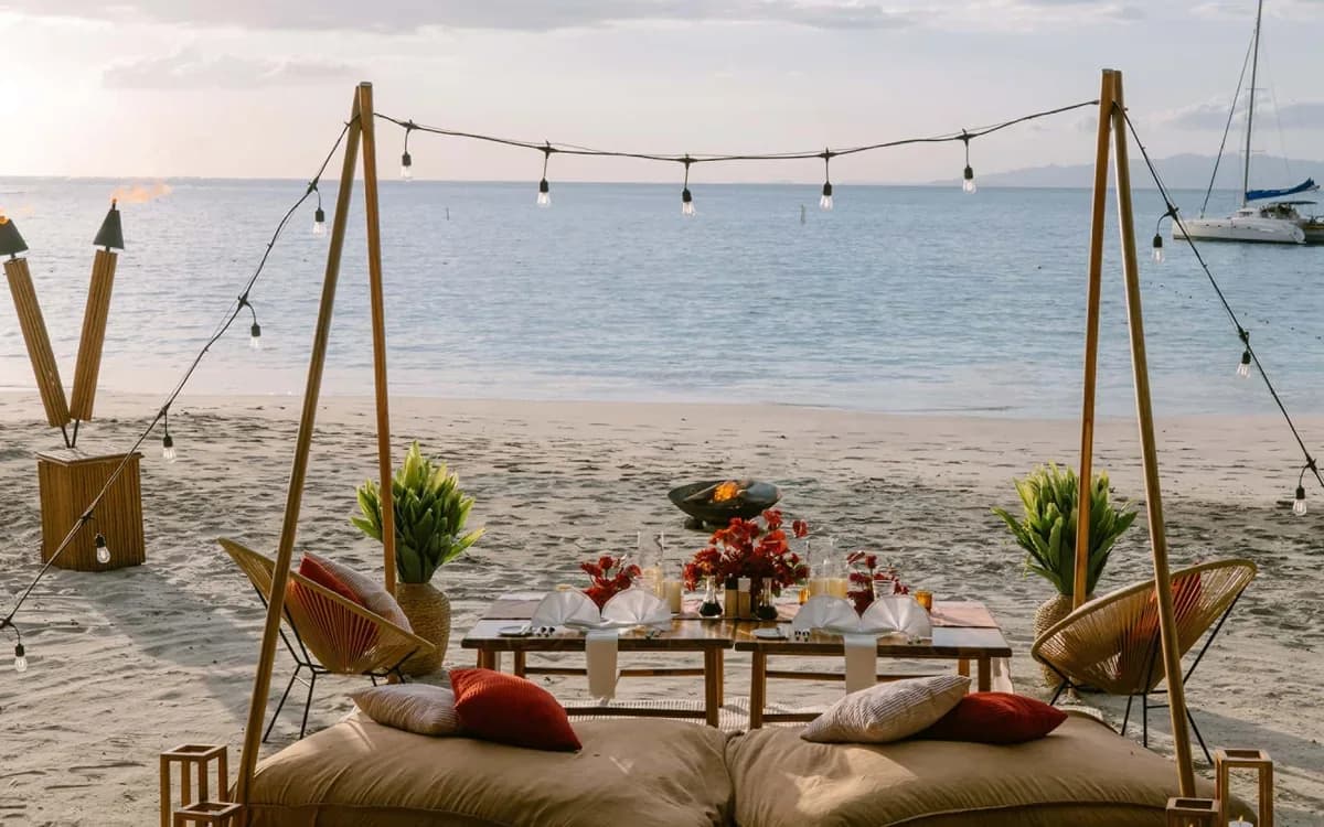 Image of Proposal / Celebration Setup in Santa Teresa, Costa Rica.
