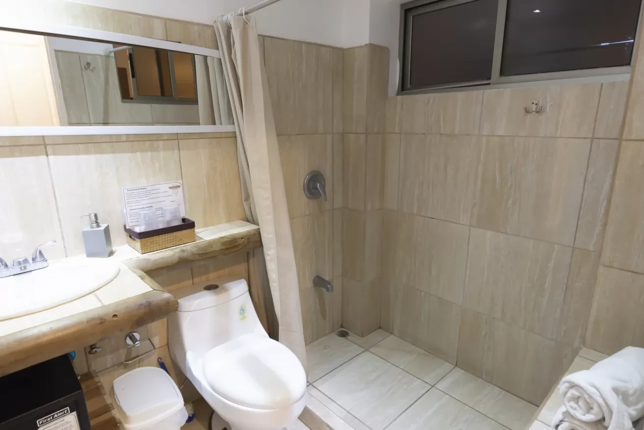 #8 King junto a la piscina: baño privado