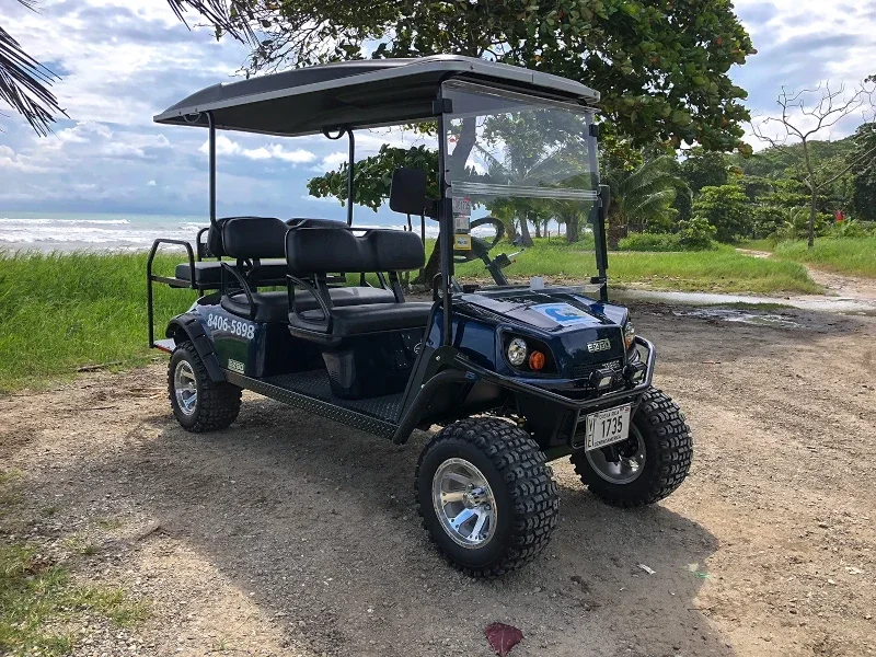 Four-seat golf cart