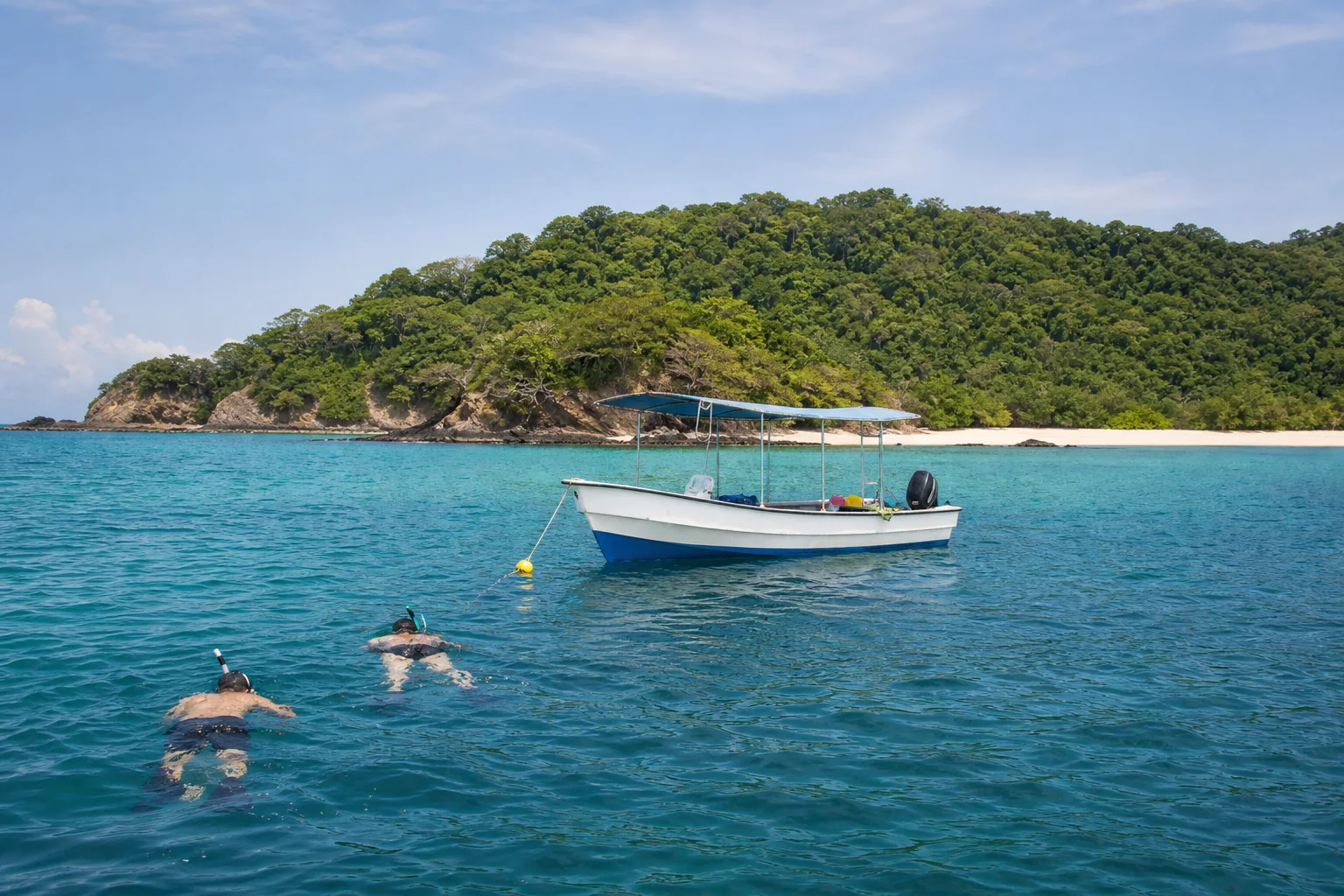 Tortuga Island boat day