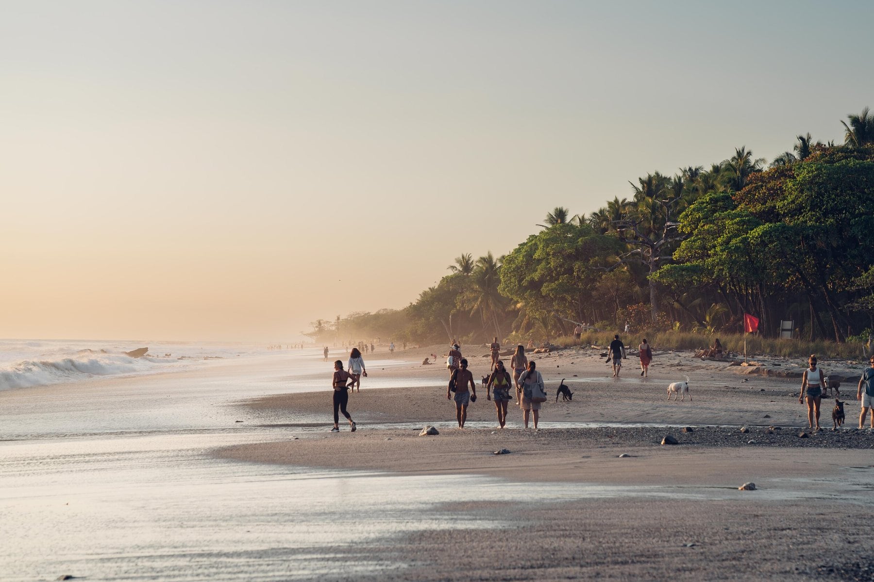 The beach light that keeps the day open.