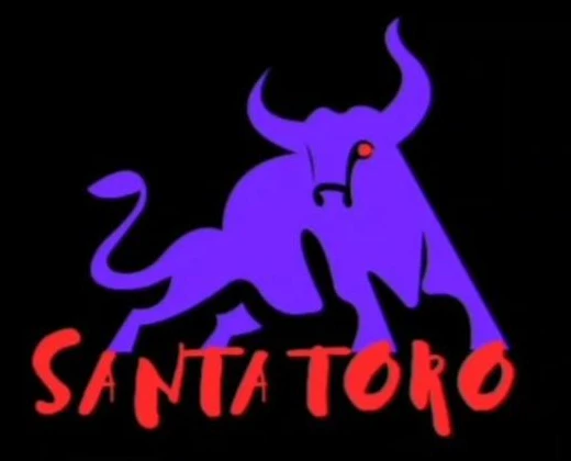 Santa Toro purple gate detail